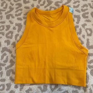 DSG Orange racer back workout tank top